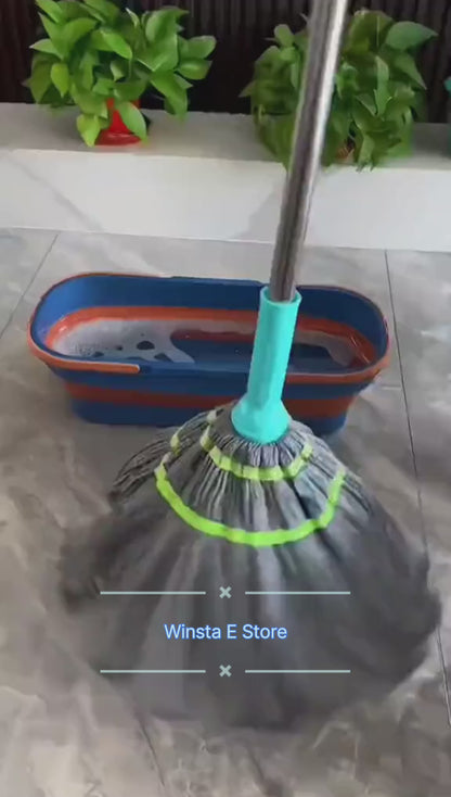 Winsta™ Microfiber Twist Mop for Floor Cleaning